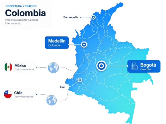 Cobertura comercial y estrategia SEO para empresas B2B con presencia en Medellín